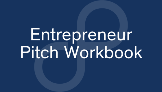 Entrepreneur resource: Canaan's pitch workbook